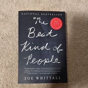 The Best Kind of People by Zoe Whittall - Black Cover